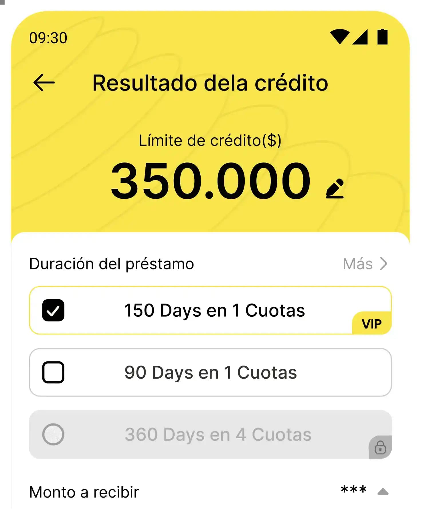 Elige tu fecha de pago